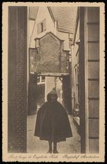 The gate from the Begijnhof to the Begijnensteeg, Amsterdam, 1920