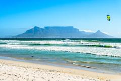 Bloubergstrand beach with Table Mountain in the background