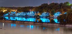 Boat House Row along the Schuylkill River in Philadelphia