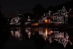 Historic Boathouse Row from the Waterworks