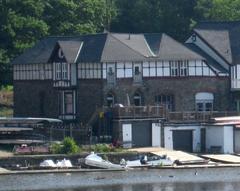 Crescent Boat Club on Boathouse Row in Philadelphia