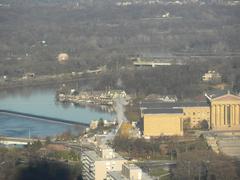 Fairmount Park in Philadelphia with the Schuylkill River, Philadelphia Museum of Art, Boathouse Row, and Philadelphia Zoo