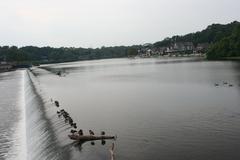 Fairmount Water Works Dam in Philadelphia, PA