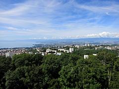 View from Sauvabelin Tower looking west