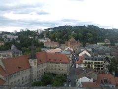 View of Lausanne from the cathedral