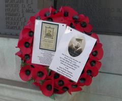 Merchant Navy War Memorial in London, First World War section