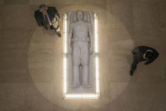 Governor Geraldo Alckmin at the Obelisk-Mausoleum of the 1932 Constitutionalist Soldier in São Paulo