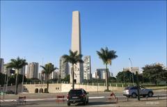 Obelisco in Buenos Aires at dusk