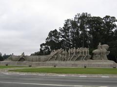 Monument for the Bandeiras in Sao Paulo, Brazil