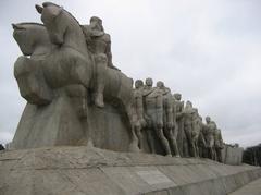 Monument for the Bandeiras in Sao Paulo, Brazil