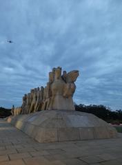 Monumento às Bandeiras in Praça Armando de Salles Oliveira