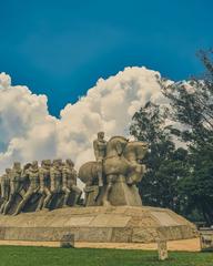 Monumento na cidade de São Paulo