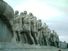 Monumento às Bandeiras sculpture at Ibirapuera Park in São Paulo