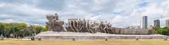 Monumento a las Banderas in São Paulo, Brazil