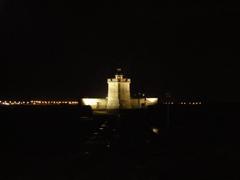 Fort Louvois at night