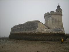 Fort Louvois at low tide