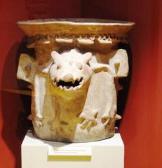 Ceremonial brazier from Colima on display at Regional Museum of Guadalajara