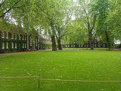 Front garden of the Geffrye Museum