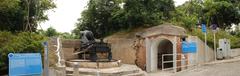 HK Museum of Coastal Defence Central Battery with 64-Pounder RML Gun No.1