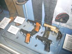 Short gun exhibit at the Hong Kong Museum of Coastal Defence