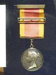 Medal Victoria Regina at Hong Kong Museum of Coastal Defence