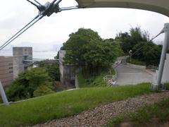 Hong Kong Museum of Coastal Defence reception area and Historical Trail from Redoubt of Lei Yue Mun Fort