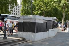 Battle of Britain Memorial in the daytime