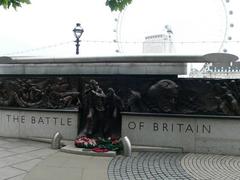 Battle of Britain Memorial on Victoria Embankment