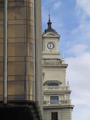 Detail of Castellana 1 Building in Madrid