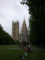 Buxton Memorial and Victoria Tower at Westminster