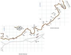 Plan of Dra' Abu el-Naga archaeological site