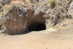 Back of Bronson Cave in Los Angeles