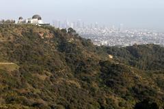 Hiking around Bronson Canyon, Griffith Park