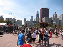 2010 Marathon runners in a race