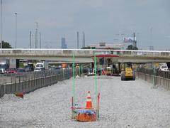 Dan Ryan Line reconstruction at 69th Street