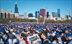 2016 Cubs World Series Win Celebration in Chicago's Grant Park