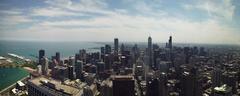 Aerial view of Chicago