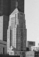 View of Sears Tower from Columbia College, Chicago, October 1978