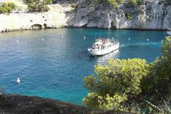 Cassis coastline panorama