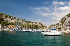 Calanque near Cassis in Provence, France