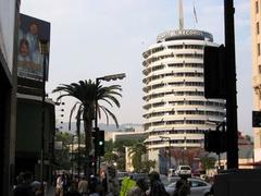 Capitol Records Building in Hollywood, Los Angeles