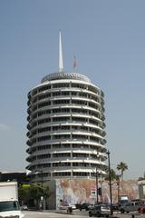 Capital Records building in Los Angeles