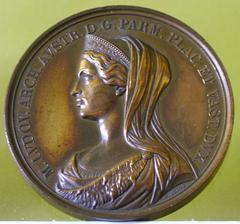 Medal of Duchess Maria Luigia of Austria, 1841