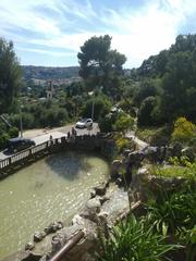 View of Nice from Gairault waterfall bridge