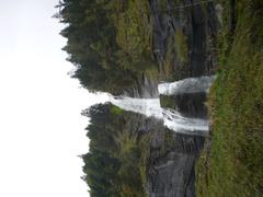 Cascade du Rouget waterfall in France