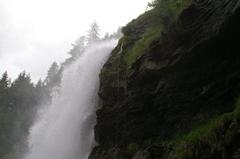 Cascade du Rouget in early summer close-up