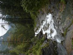 Cascade du Rouget waterfall in France