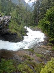 Torrent de Sales at Cascade du Rouget in Haute-Savoie, France