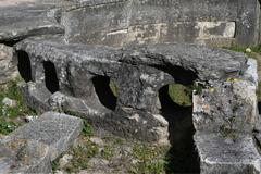 Nîmes Castellum Aquae ancient Roman water collection basin