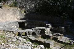 Nîmes Castellum Aquae ancient Roman water distribution structure